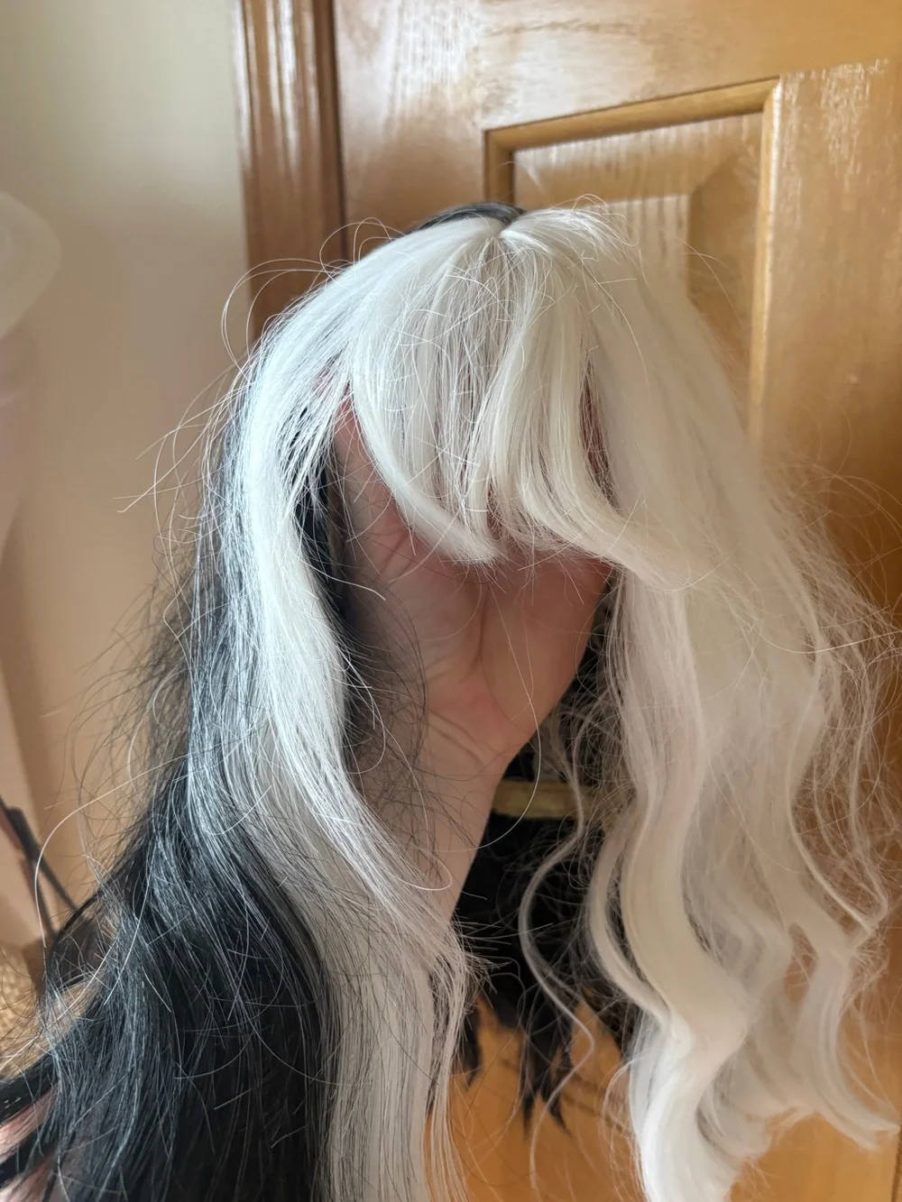 🤍Cruella wig🤍 perfect for Halloween outfit